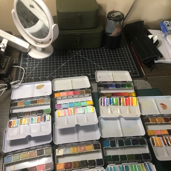 Prisma/Schpirerr Farben watercolors pan $15 each. - Picture 5 of 6